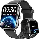 Smart Watch da donna, 1,8 pollici HD Smartwatch con Alexa integrato, rispondere/effettuare chiamate, frequenza cardiaca, SpO2, monitoraggio del sonno, IP68 impermeabile fitness tracker, compatibile