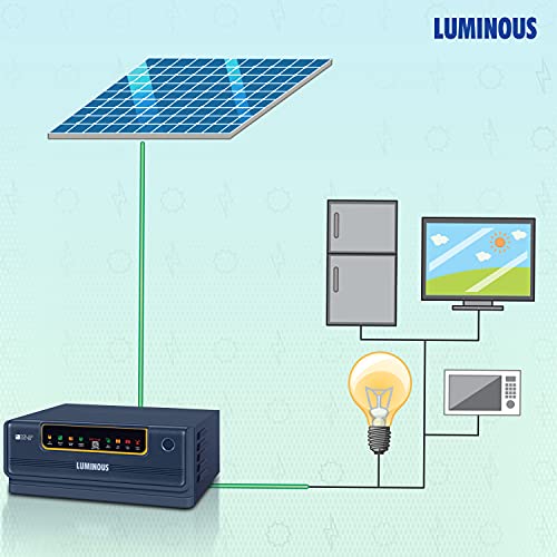 Image of Luminous NXG 1100 12V 700VA Solar UPS, Multicolour