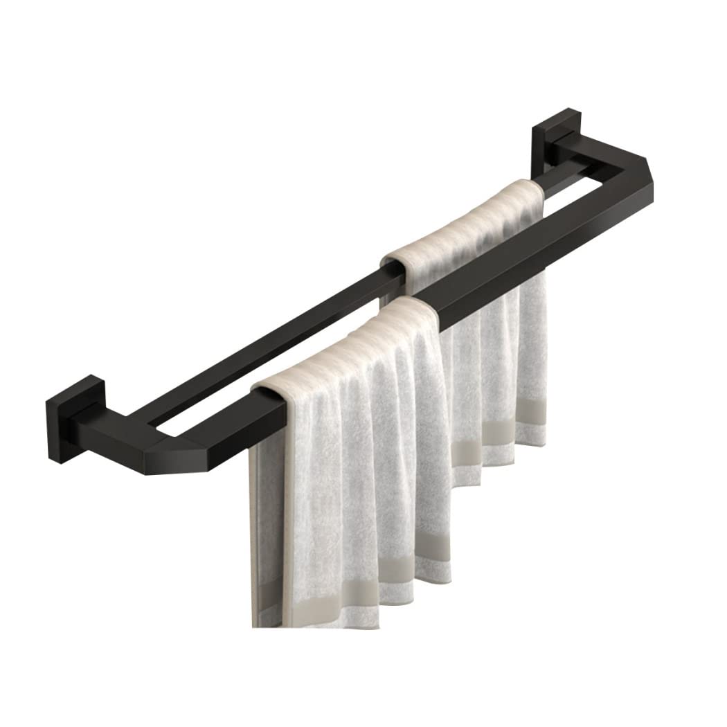 Toallero, toallero, toallero, Espacio, Soporte for Toallas de Aluminio, Soporte de Pared, toalleros for baño, Cocina, unipolar (Size : Single Pole)