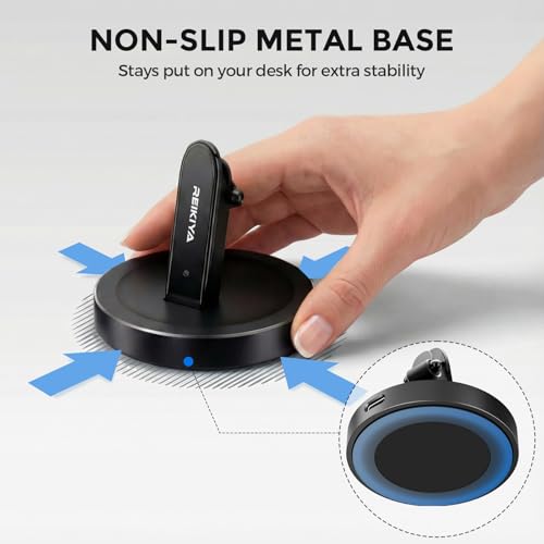 REIKIYA Charging Stand for Ray-Ban Meta Smart Glasses, Portable Charging Dock for Wayfarer, Headliner, Skyler with 3.3 ft USB-C Cable, Charger for Meta Glasses RayBan, RayBan Meta Accessories - Image 5