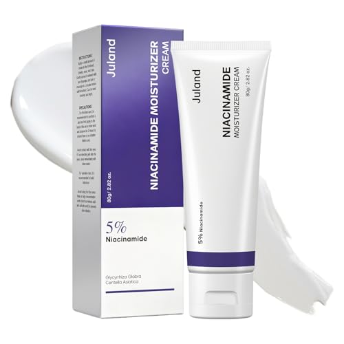 Juland 5% Niacinamide Face Moisturizer with Plant Extracts – Soothing, Brightening & Hydrating Cream to Repair Skin Barrier, Stabilize Skin, Suitable for All Skin Types