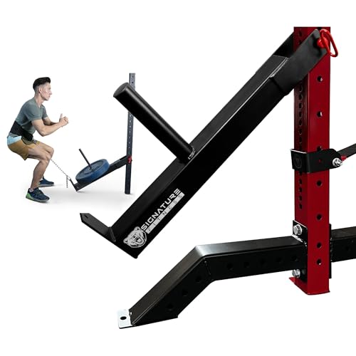 Image of Fitvids Upgraded Adjustable Jammer Arms, Lever Arms, Monolift Attachments Rated 600 LB Per Arm, Fits Racks at All Post Sizes and Hole Sizes, Pair
