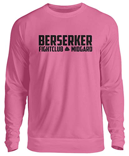 Pull unisexe Berserker Fightclub Midgard rose XXXL ample et chaud