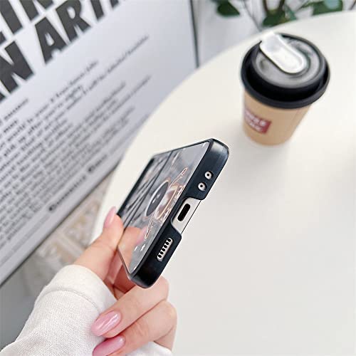 Coque Samsung Z Flip 4 miroir de maquillage dessin animé - 4