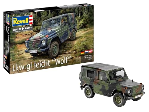 Revell 03277 Maquette de Véhicule Léger Wolf, Échelle 1/35