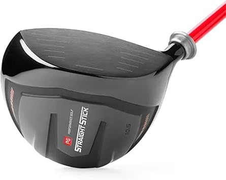 Performance Golf Straight Stick - Automatic Swing Trainer for Perfect Golf Swings I Auditory Feedback I Core Mechanics Improvement
