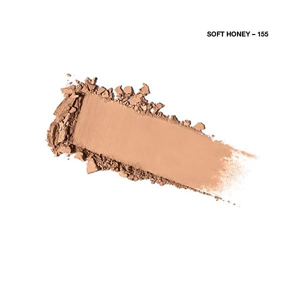 COVERGIRL Clean Pressed Powder Foundation Soft Honey 155, .39 oz (packaging may vary)