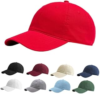 Etyepoh Baseball Cap Polo Style Classic 6 Panel Adjustable Sport Solid Sun Hat Unisex