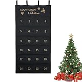 calendrier tissus petit loup 【Facile à utiliser】Il s'accroche facilement partout, à l'intérieur comme à l'extérieur. Très pratique. Grâce à son cordon robuste, les enfants peuvent décorer le sapin de Noël à leur guise, et il est résistant.