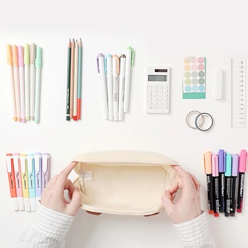 Image of Cute Puppy Pencil Case, Adorable Pencil Pouch with Ample Storage, Ideal Pencil Box, Great Gift for Kids