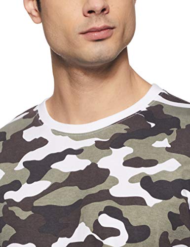 Image of Amazon Brand - INKAST Men's Color Block Regular Fit T-Shirt