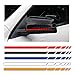 Linsuiw pour Mercedes Benz W204 W205 W176 A45 W213 C63 AMG Rayures Autocollant rétroviseur Vinyle décalque