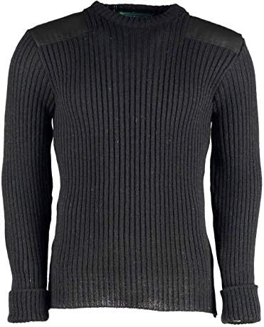 Woolly Pully Wool Nato / Army Jumper. Woolly Pully. Outdoor,Uniform,Security,Military,Combat. - Black - X-Small