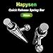 Hapysen 20mm Quick Release Spring Bar Compatible for Samsung Galaxy Watch 6/5/4/Active 2 (40mm, 42mm, 44mm) Watch Pins, 20pack