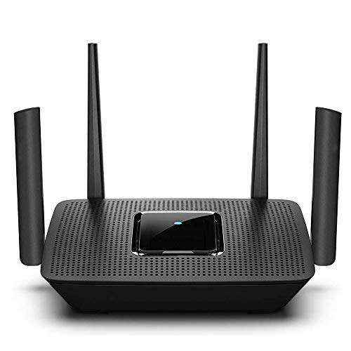 OFAY Router WiFi Router De Tres Bandas, Router Inalámbrico De Malla para El Hogar AC2200, Router Inalámbrico Rápido MU-MIMO A Prueba De Futuro
