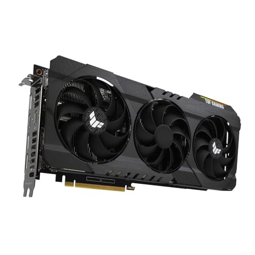 Image of Gaming TUF RTX 3060 Ti OC Edition 8GB GDDR6 Graphics Card | PCIe 4.0 GPU, HDMI 2.1, DisplayPort 1.4a, Triple Fan Cooling, Gaming Graphics Card, Military-Grade Build