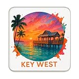 Imán para nevera hecho a mano – Key West, Florida, EE. UU