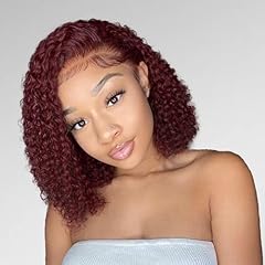 99J Curly Bob Wig Human Hair