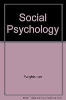 Social Psychology 0534082262 Book Cover
