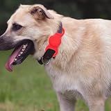 jojofuny 2Er Pack Silikon SchutzhüLle Kompatibel Mit Air Tag FüR Haustier Kratzfeste Anti-Verlust Abdeckung FüR Hundemarken Leichte SchutzhüLle FüR Haustierhalsband
