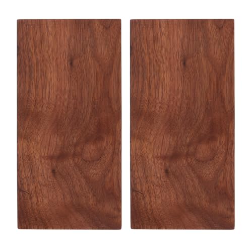 2pcs Walnut Hardwood Wood Blanks for Carving and Engraving Projects