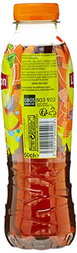 Boisson Au Thé Glacé Saveur Lipton Le Pack De 4 Bouteilles De 50cl - vue 4