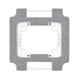 Set di staffe di lavaggio per ECOVACS per WINBOT W3 e per robot pulitori Omni con supporto integrato e panno assorbente in microfibra