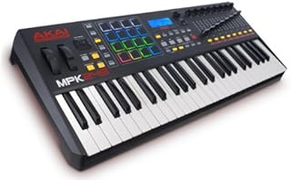 AKAI Professional MPK249 - 49-Key Semi-Weighted USB MIDI Keyboard Controller Including Assignable MPC Controls including 16 Pads, Q-Links, Buttons and Plug and Play Connectivity