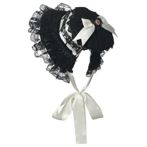 COSDREAMER Victorian Lace Flower Tea Party Hat Cover