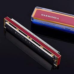 Harmonica, C Key Harmonica 24 Trous Résine Miroir Surface De Polissage Bonne Étanchéité À L’air Tremolo Orgue à Bouche pour Débutant - Les Beatles, Paul McCartney, John Lennon, RIngo Starr, George Harrison Harmonica, C Key Harmonica 24 Trous Résine Miroir Surface De Polissage Bonne Étanchéité À L'air Tremolo Orgue à Bouche pour Débutant – Image 5