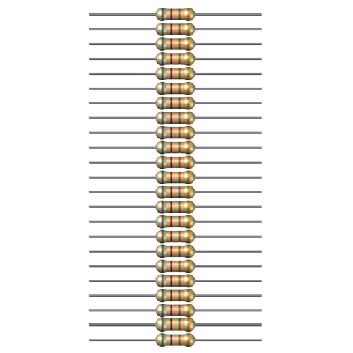 Image of 82k Ohm Resistor 1 /4W 5% Tolerance, Pack of 100 (82k Ohm)