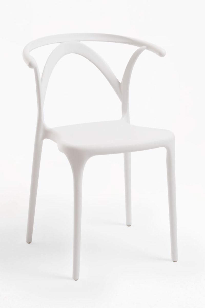 Regalos Miguel - Packs Sillas Jardín - Pack 4 Sillas Aniel - Blanco