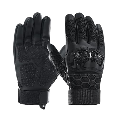 Gants d'équitation pour homme - Pour écran tactile - Gants de cyclisme antidérapants unisexes - Pour course sur route, moto, motocross