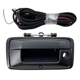 Tailgate Handle Backup Camera Fits for 2014-2018 Chevy Silverado/GMC Sierra 1500, 2015-2018 GMC Sierra 2500HD 3500HD/GMC Canyon Rear View Camera Park Assist Reverse Camera