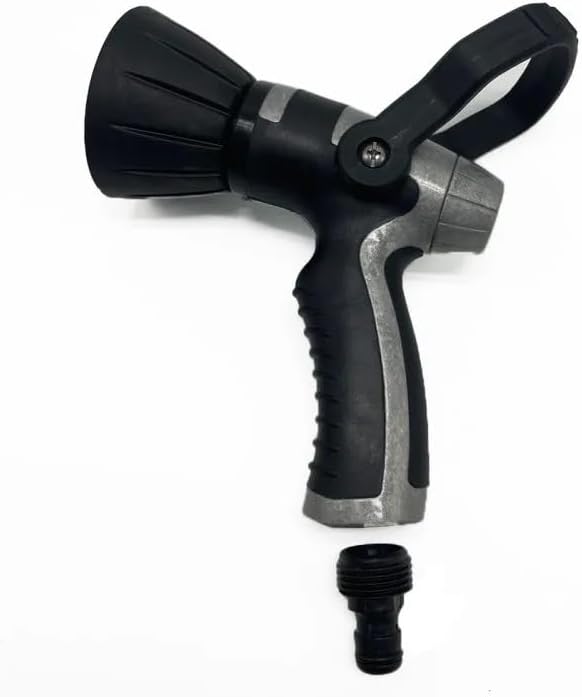 1PC High-Pressure Metal Car Wash Spray Gun, Fire Nozzle Hose Nozzle, Garden Lawn Watering Irrigation Tool, Spray Gun
