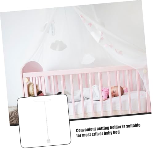Support de moustiquaire lit de bébé en fer blanc robuste de qualité supérieure