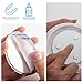 Magnetic Smoke Detector Sticky Pads Magnetic Adhesive Pads 3PCS Magnetic Smoke Alarm Fixing Mount No Drilling Magnet Holder Installation Tool for Smoke Fire Alarms Detector