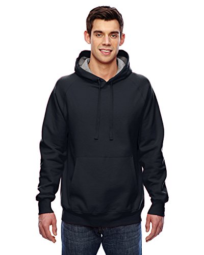 Hanes mens nano premium lightweight pullover hoodie, black, small