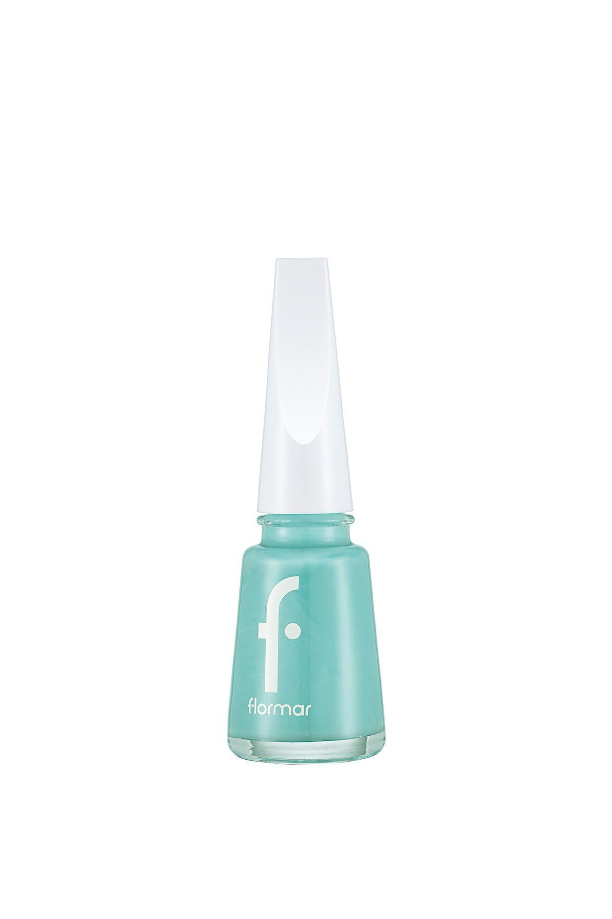Flormar Klasik Parlak Bitişli Yüksek Pigmentli Oje Nail Enamel 552 Soft Turquoise