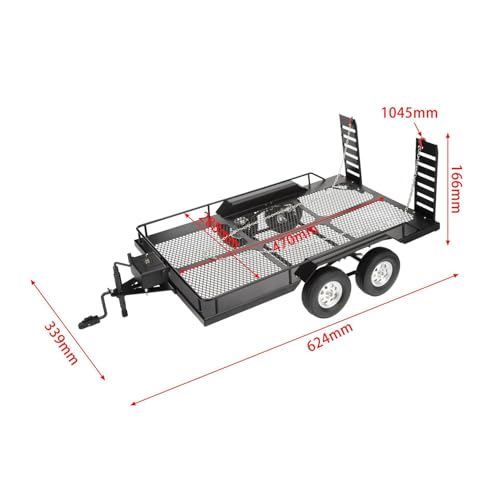 Remorque pour RC Crawler Idéale Randonnée et Sortie Scale - 5