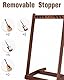 Musbeat Gitarrenständer für mehrere Gitarren, Hartholz Multi Gitarrenständer für 3 Akustikgitarre, 5 elektrische oder Bass, 5 Gitarrenständer Rack für Männer, Holz Gitarrenständer für Studio, Zuhause