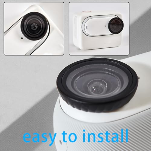 Sruim Insta 360 GO 3S Lens Guards, Lens Protector Cover for Insta360 GO 3S Accessorie - Thumbnail 4