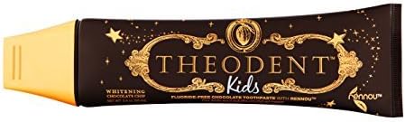 THEODENT KIDS with Rennou?: Whitening Chocolate Chip - Fluoride-Free Toothpaste Rebuilds, Hardens, and Strengthens Your Child's Enamel and Offers a Solution to The Do Not Swallow Dilemma by Theodent