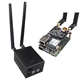 ZDE ZP596 PCIe to M.2 E Key WiFi7 6 6E 5 PCIe to 2.5G Ethernet Network Port HAT 2.5GB 2.5GBE with ZC506 Aluminum Case for Raspberry Pi 5 Support Google TPU WiFi 7 BE200 WIFI6E AX210 MT7922 WIFI6