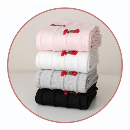 Long Boot Socks Over Knee Stockings Calf Girls Bowknot Stockings Children For Girls 3-8 Year Kids Socks3