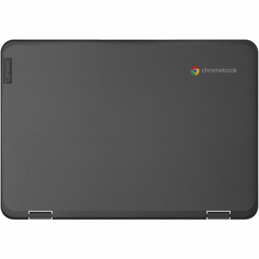 Image of Lenovo 500e Chromebook Gen 4s 83N8000GUS 11.6 inch Touchscreen Chromebook - HD - 60 Hz - Intel N-Series N150-8 GB - 64 GB Flash Memory - English Keyboard - Gray - Intel Chip - 1366 x 768 - ChromeOS - -