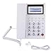 Produktbild Tosuny Schnurgebundenes Telefon, große Taste Haustelefon Freisprecheinrichtung Anrufer ID Anzeige mit wartendem Anruf und Freisprecheinrichtung mit Dual Port Erweiterungsset Schwarz/Weiß(Weiß)