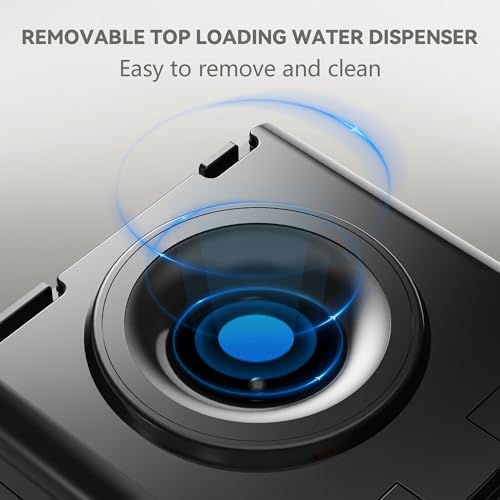 image for Euhomy Hot & Cold Water Dispenser, Top Loading Water Dispenser for 3 o