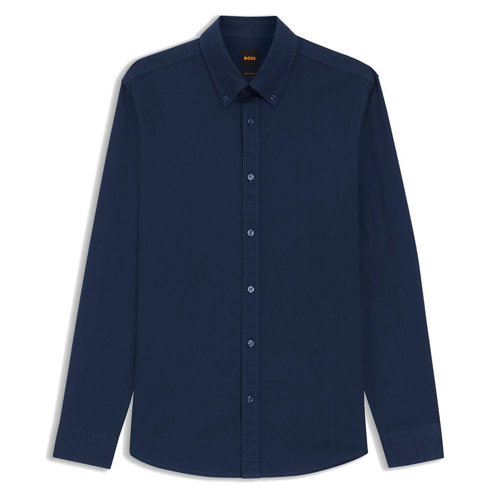 Boss Men's Blue Rickert M 10275448 01 Oxford Shirt in Size 2XL, Sports Direct