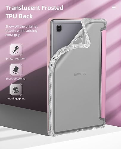 Image of MoKo Case Fits Samsung Galaxy Tab A7 Lite 8.7 inch 2021, Flowers Pink
